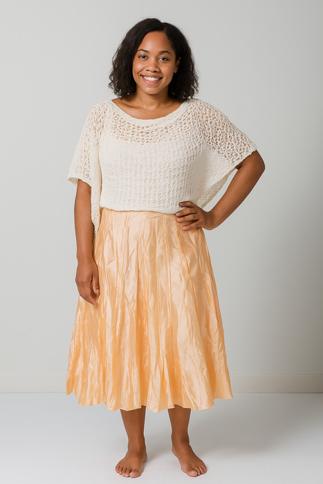 taffeta skirt