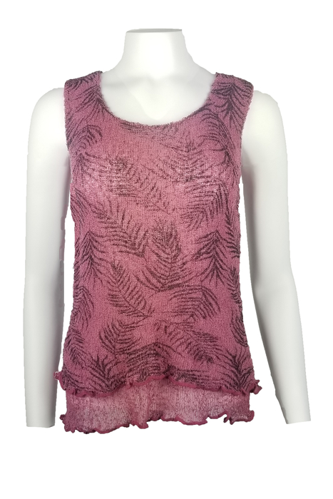 PINK FERN TANK TOP