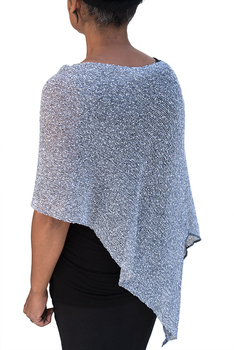 Image Tissue Knit Sheer Cardigans, Ponchos & Vests