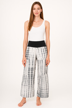 Image Tie Dye Rayon Tiered Pant - SAR