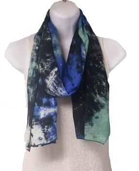 Image Tie dye blue/black