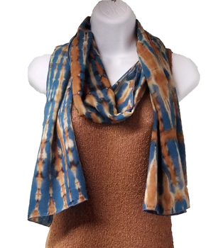 Image Tie dye brown/blue