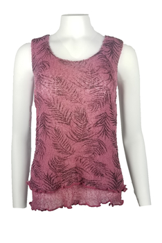 Image Tissue Knit Sleeveless Top - QS