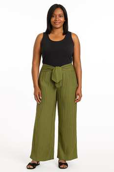 Image Cotton Wide Leg Pant - RC