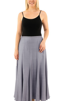 Image Silk Gored Full Skirt - VXN