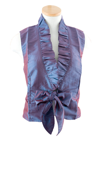 Image Taffeta Ruffle Vest - VAB