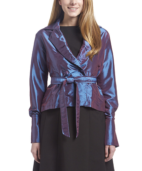 Image Taffeta Tie Jacket - VAT