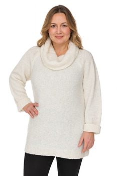 Image Boucle Soft Cowl Neck Tunic - SBB