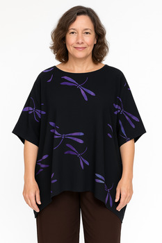 Image Rayon Batik Tunic Poncho- PT