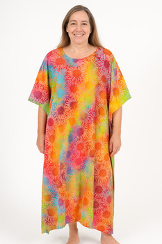Image Rayon Batik Long Caftan - PV