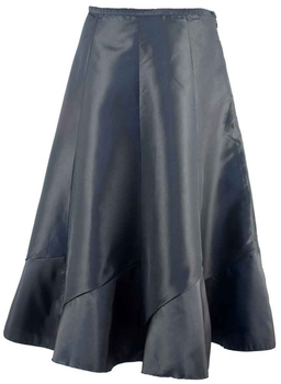 Image Taffeta Flared Skirt - VXQ